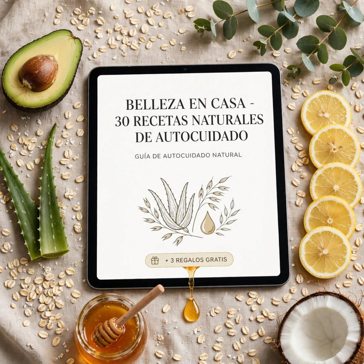 BELLEZA EN CASA - 30 RECETAS NATURALES DE AUTOCUIDADO